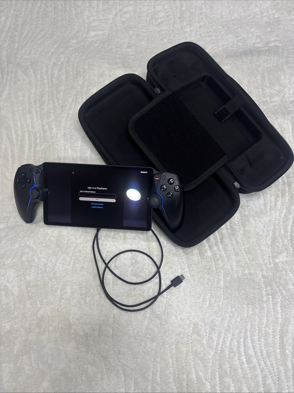 PlayStation Portal for PS5 – Used+ Carrying Case & USB-C Cable